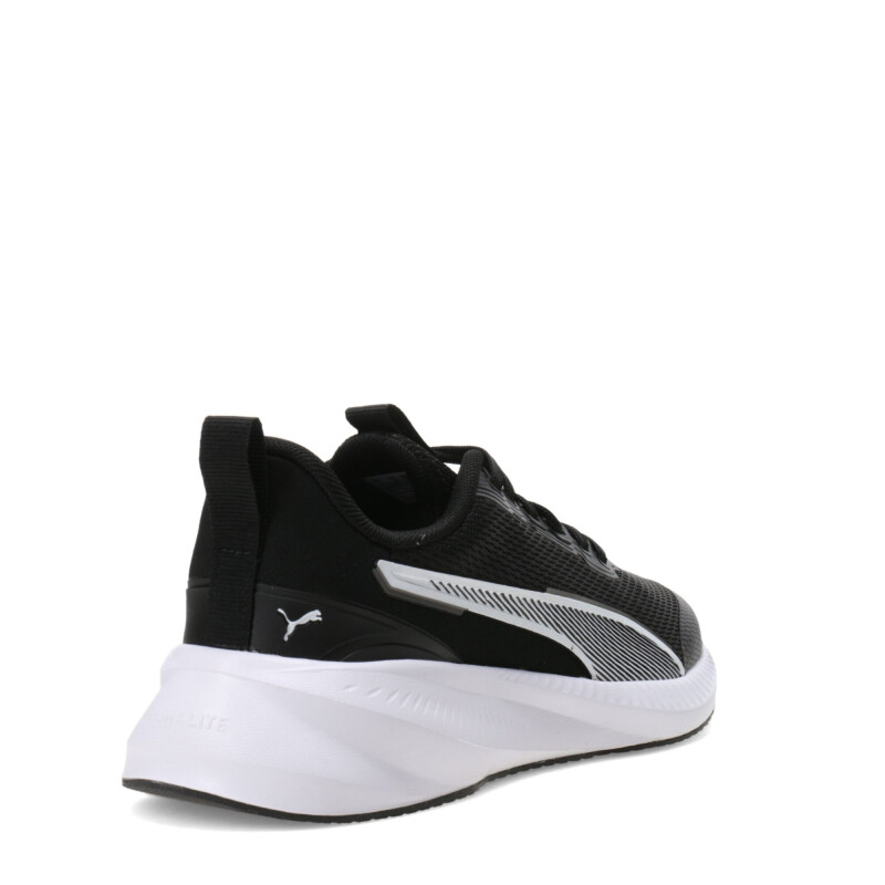 Championes de Niños Puma Flyer Lite 3 Jr Negro - Blanco