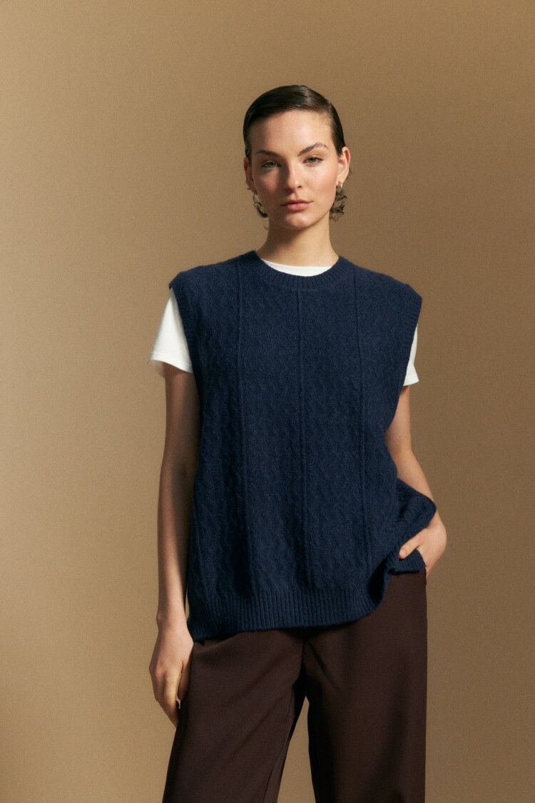 CHALECO FEIRA Azul Marino