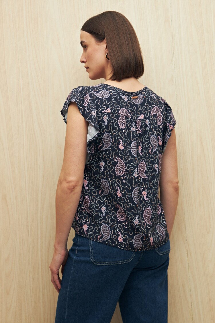 CAMISA MIRAVALLES Azul Marino