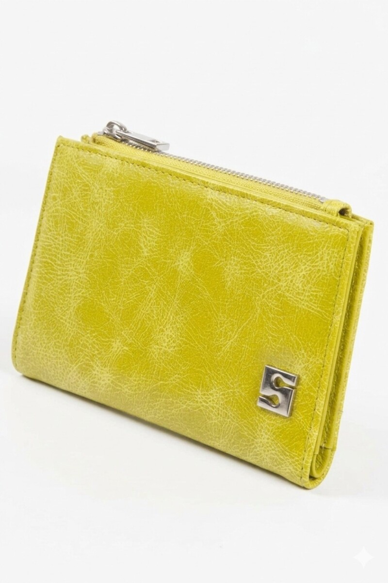 Billetera larga cirere amarillo