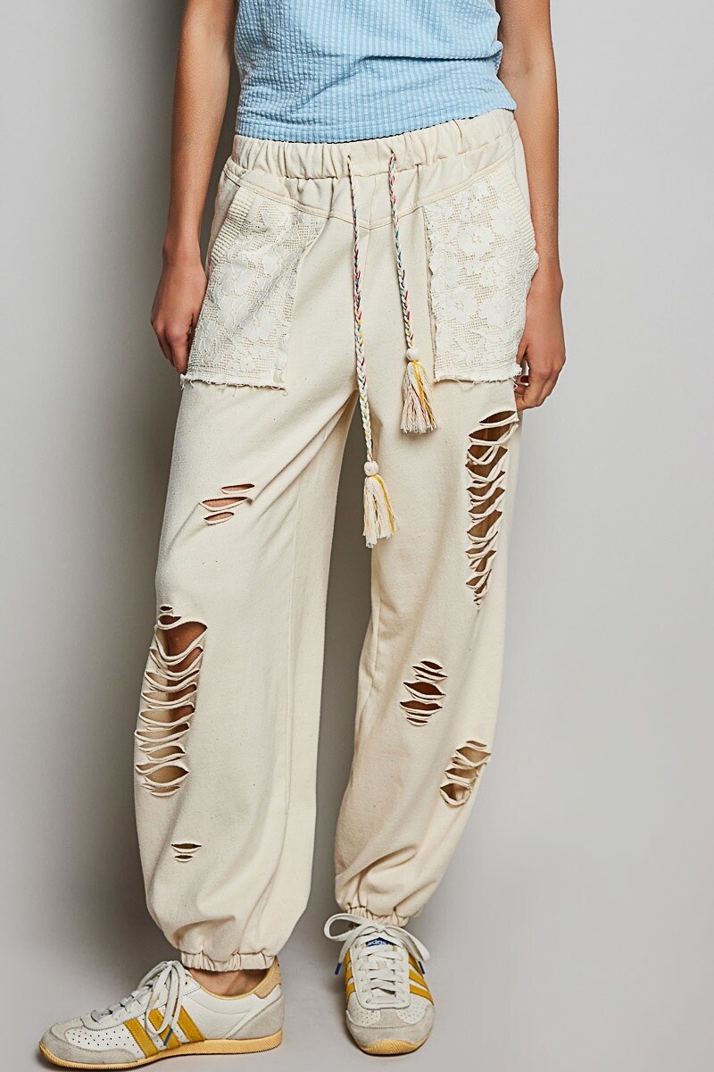 PANTALON JOGGER Natural