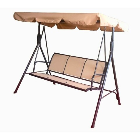 Hamaca Jardín 3 Cpos Kahki YN8007-1 Hamaca Jardín 3 Cpos Kahki YN8007-1