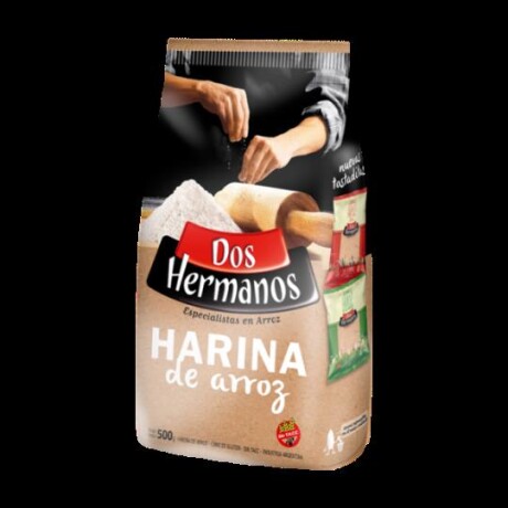 NAT-HARINA DE ARROZ DOS HNOS 500g NAT-HARINA DE ARROZ DOS HNOS 500g