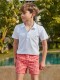 Polo Basico De Pique Blanco