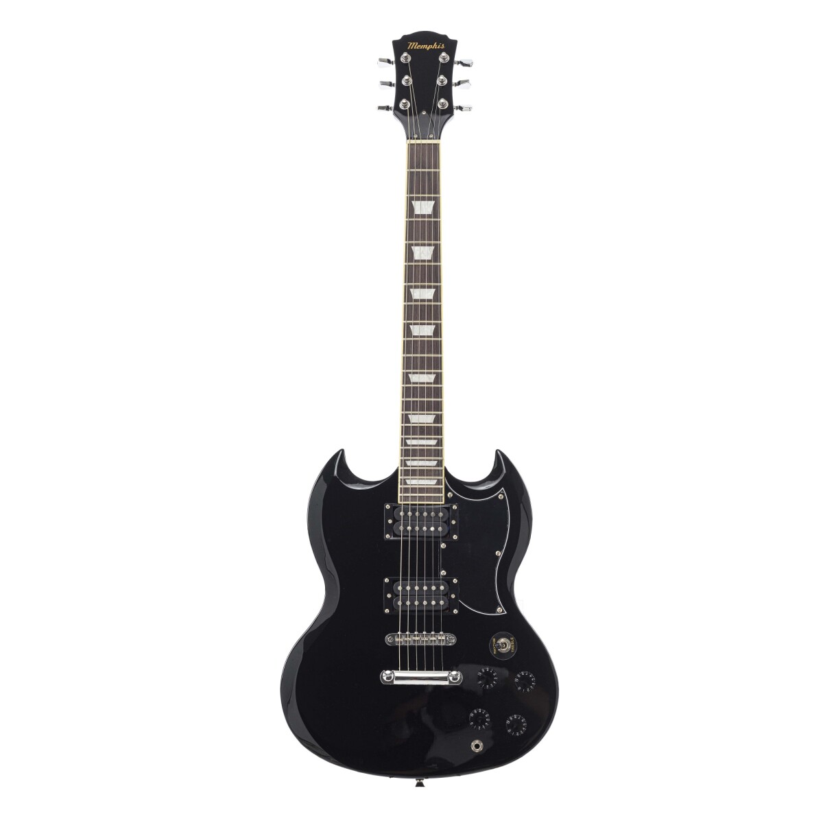 Guitarra Eléctrica Memphis E50 Sg Negra 