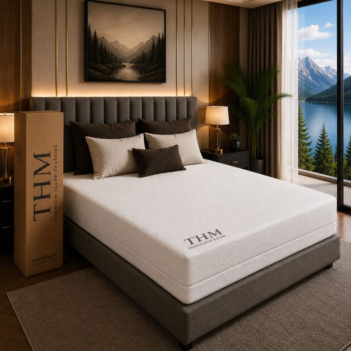 Colchon 2 plazas HAMPTONS Memory Foam 