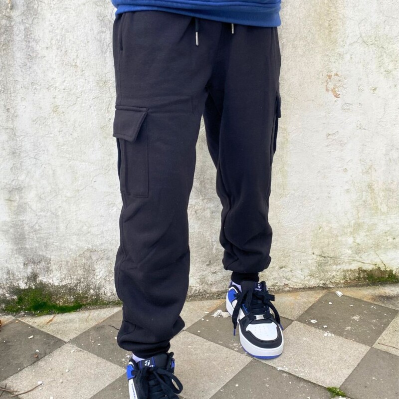 Babucha Cargo N+ Negro