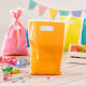 Bolsas de Nylon Colores Lisos x10 Naranja