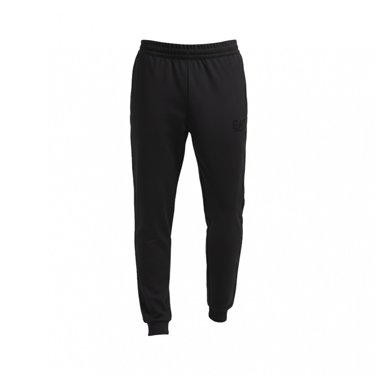GOLD LABEL STRETCH TECHNICAL TWILL - EA7 EMPORIO ARMANI - Black 