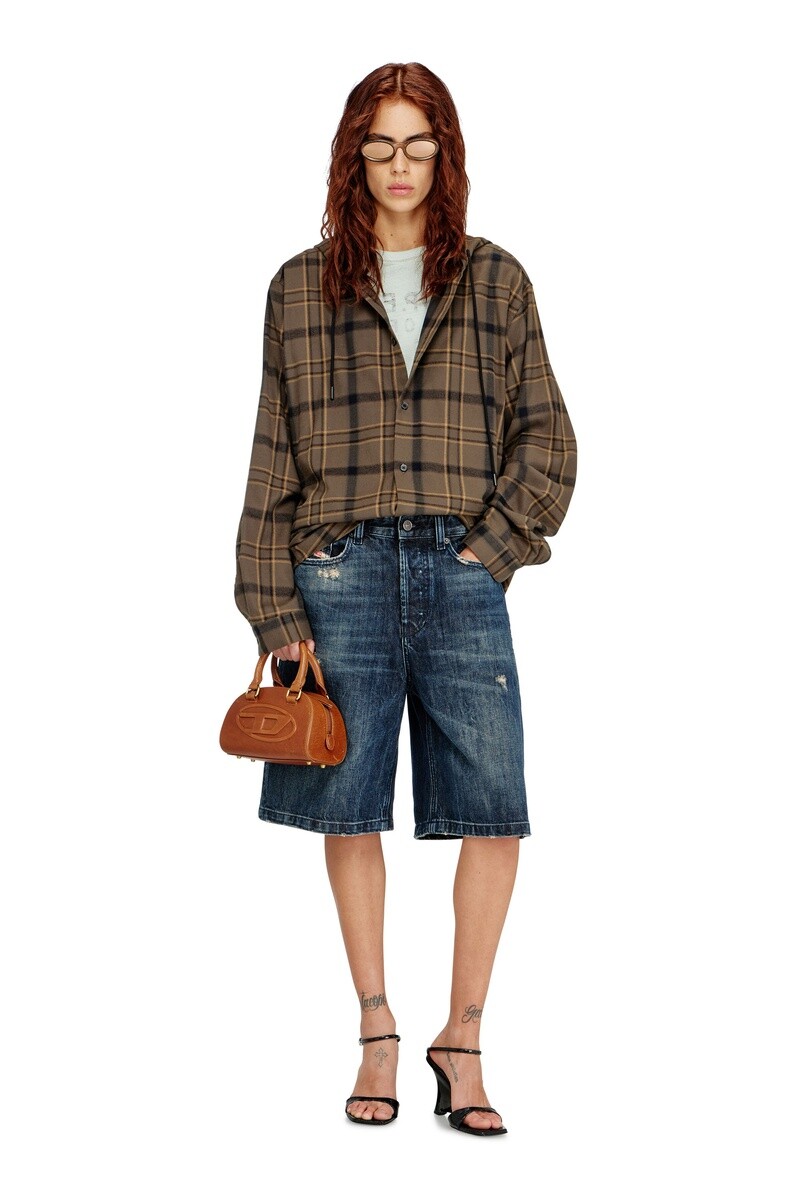Short Para Mujer De-Sire-Short Short Azul Oscuro