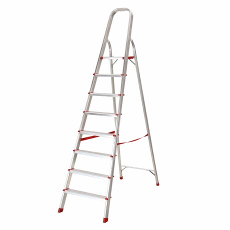 GALOX ESCALERA ALUMINIO FAMILIAR PANTHER 8 ESCALONES Galox Escalera Aluminio Familiar Panther 8 Escalones