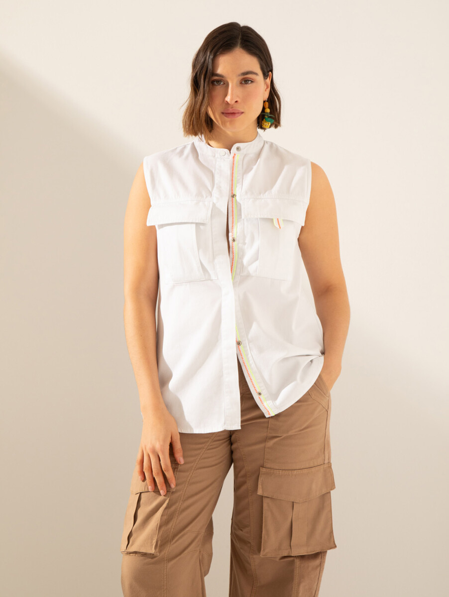 CAMISA ROSE WHITE 