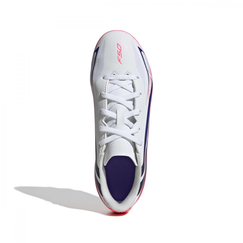 Championes Adidas F50 HYPERFAST CLUB FG/MG J Niños KK1308 Blanco-violeta