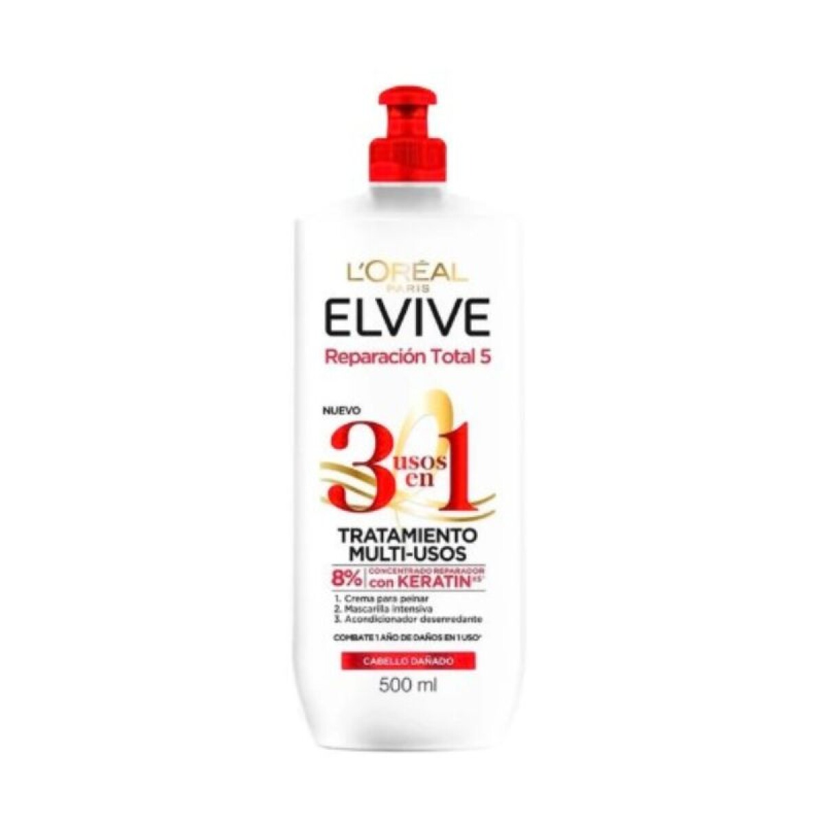L´oréal Elvive Tratamientos multi-usos 3 en 1 500 ml - Reparación Total 5 