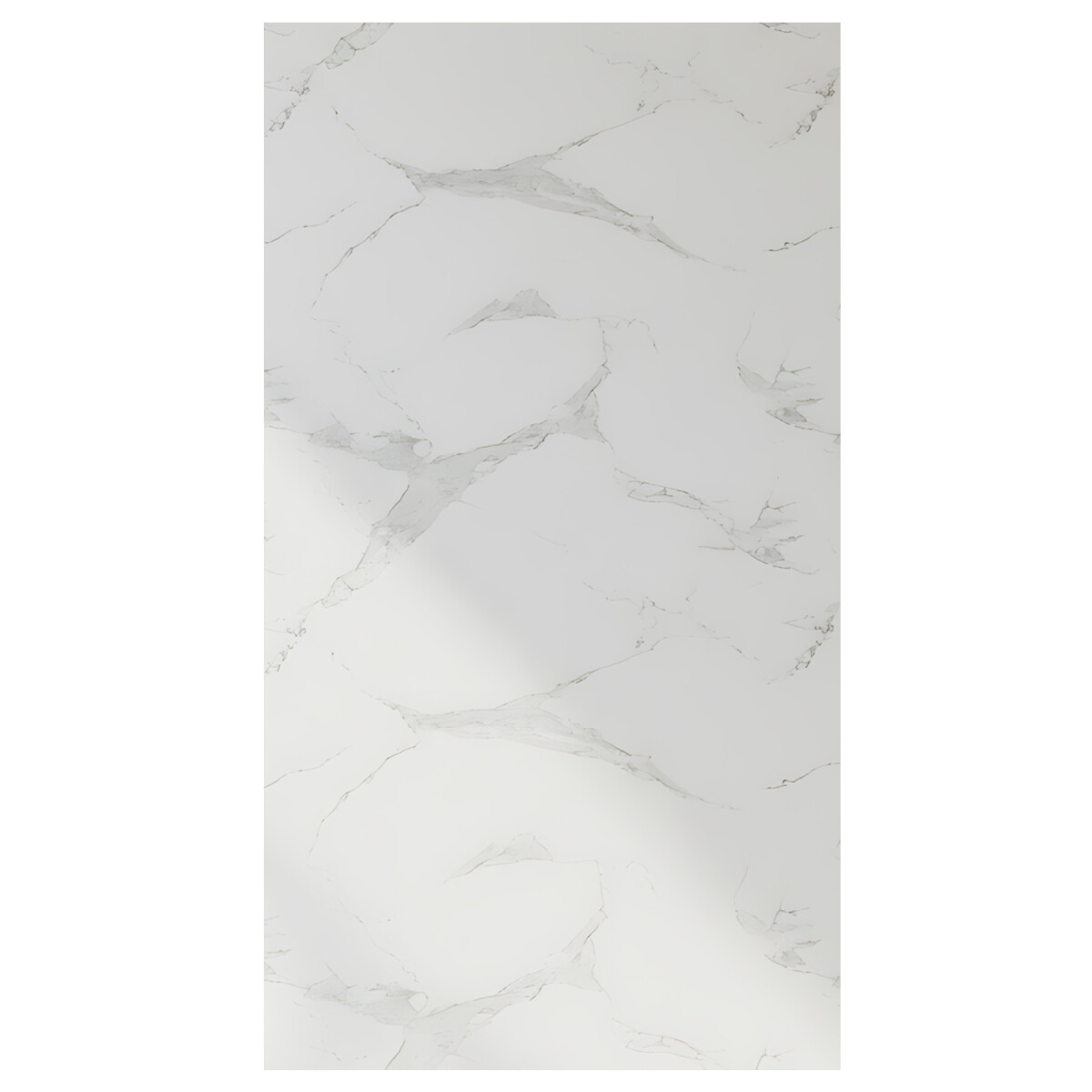 Pack x5 Placa PVC Símil Mármol 2,44x1,22m 3mm Resistente - Gris Claro 3 