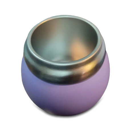 Mate Chico con Doble Pared en Acero Inoxidable 120Ml Comet Lila