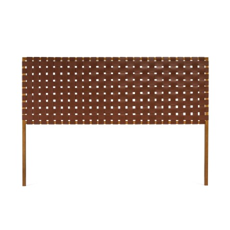 RESPALDO KING PU-Y-MADERA MARRON FIAMMA