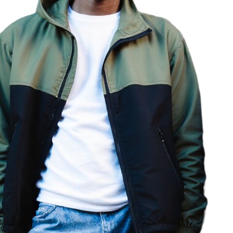 CAMPERA S-2XL NGRO/VDE