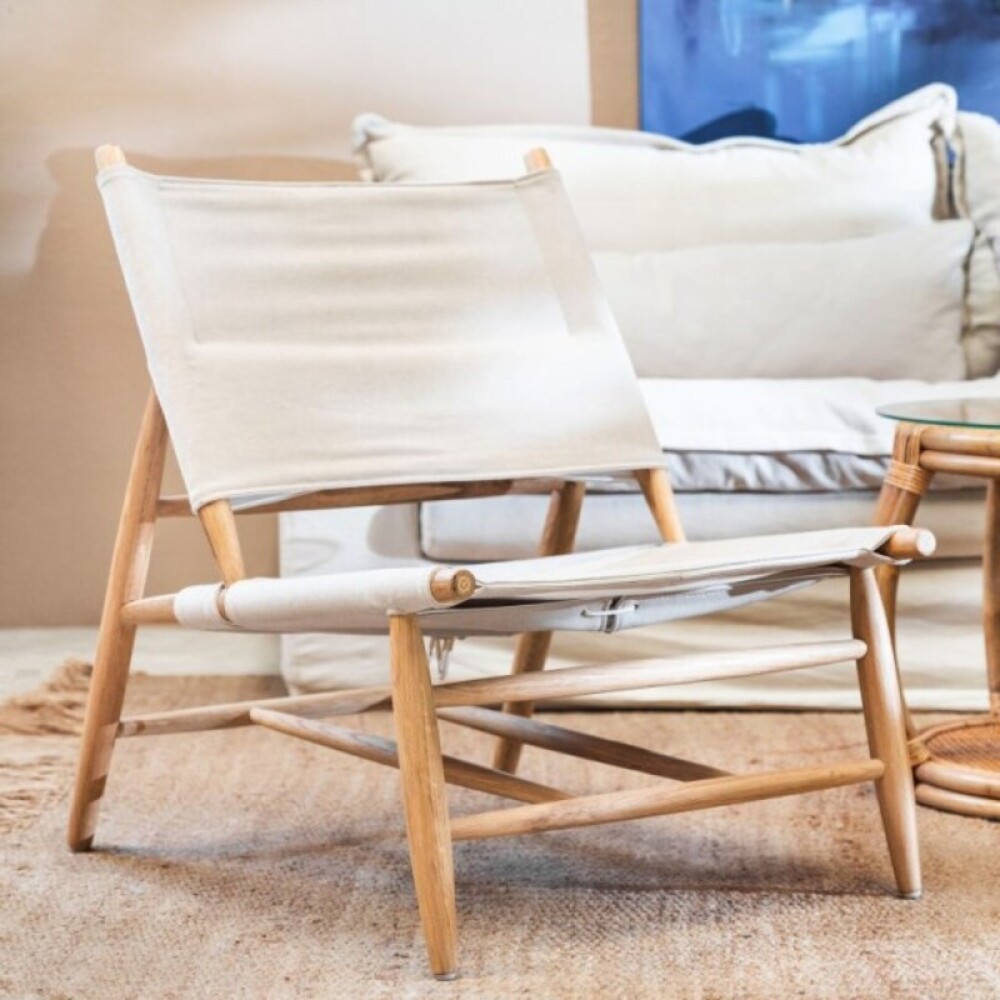 Butaca Fiji - madera de Roble Beige