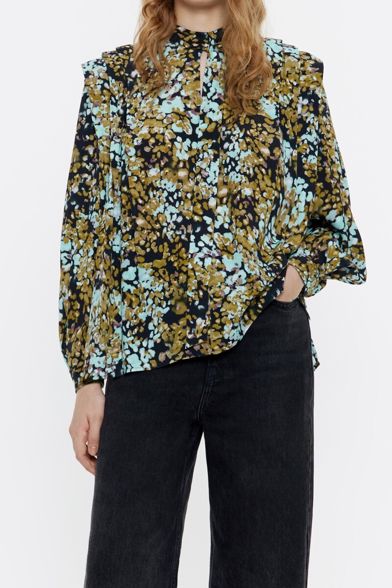 BLUSA PLIEGUES LEOMIMOSA 