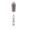 Cepillo limpia biberon BUBA silicona gris