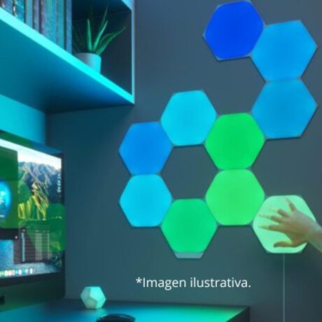 Kit de 9 Luces NANOLEAF LED Hexagonal Smart