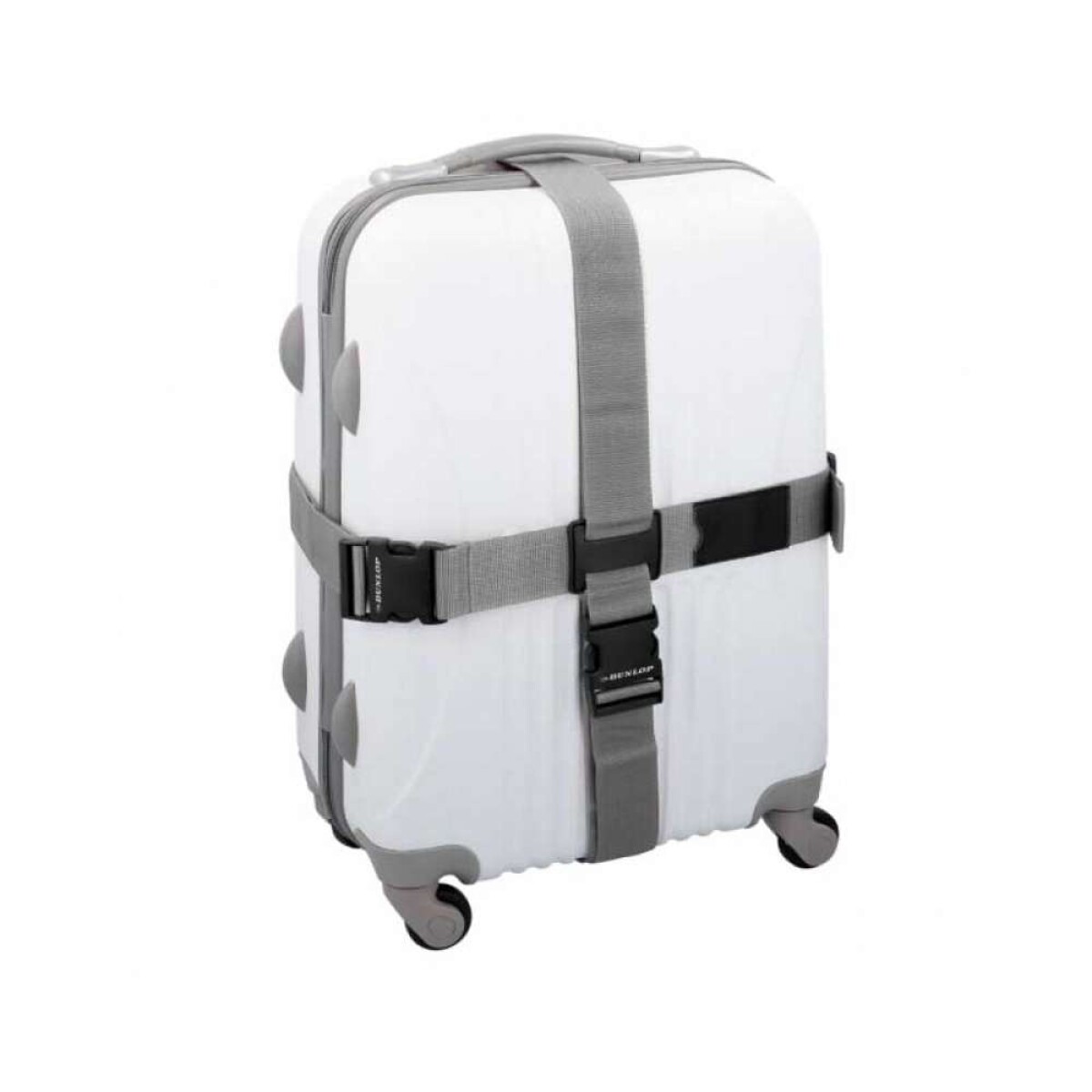 Correa De Equipaje 190X5Cm 2Piezas Dunlop - Gris 