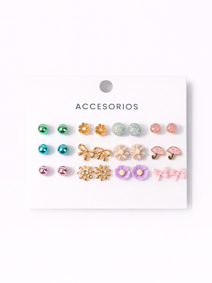 CARAVANAS PACK X12 - MULTICOLOR 