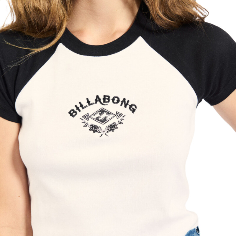 Remera MC Billabong Blissed Ranglan - Negro Remera MC Billabong Blissed Ranglan - Negro