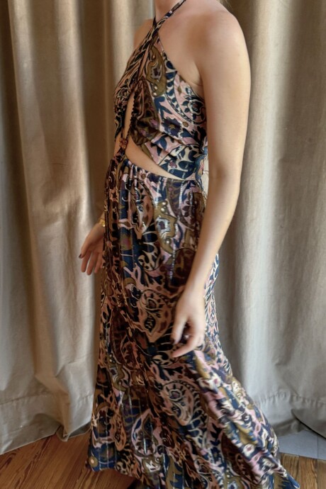 Vestido Gardenia Print