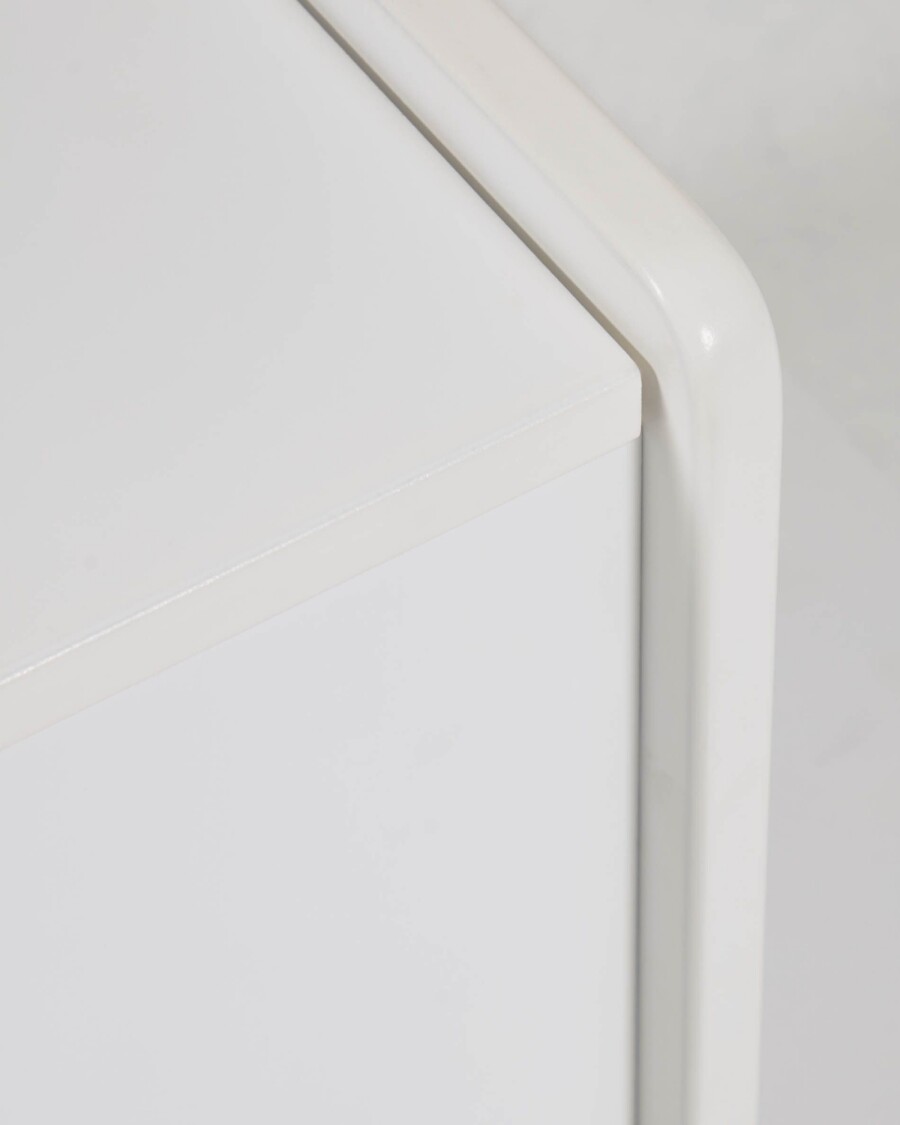 Nunila Baúl de MDF blanco