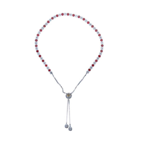 Pulsera De Plata 925 Con Circonias