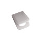 Tapa Inodoro Trento Blanco Brillo Material Plastico 45Cm
