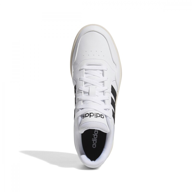Championes Hoops 3.0 Bajo Classic Vintage de Hombre Blanco