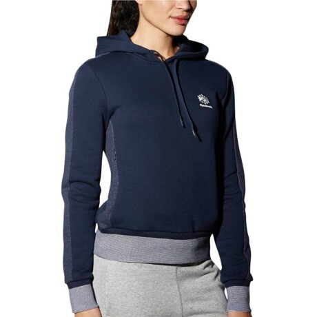 Buzo Deportivo con Capucha p/Mujer Reebok F Fleece Hoody Oth Azul Marino