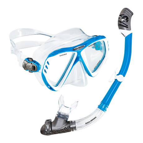 Us Divers - Kit para Agua Regal LX / Tucson LX 261200 - Máscara de 2 Ventanas + Tubo Respirador. Uni 001