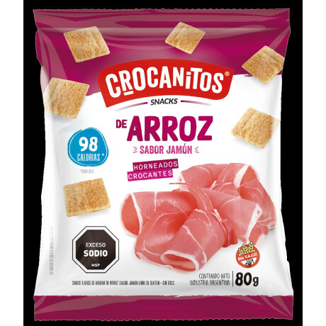 SNACK ARROZ CROCANTITOS 80G JAMON SNACK ARROZ CROCANTITOS 80G JAMON