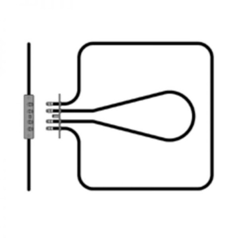 Resistencia Horno Doble W1050 / 450 Italia Resistencia Horno Doble W1050 / 450 Italia