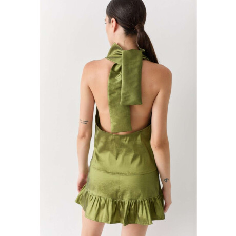 TOP HALTER PARTY Verde