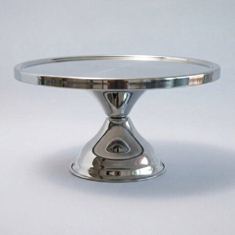 Soporte de Torta de acero inoxidable 18/10 Volf con Pie Soporte de Torta de acero inoxidable 18/10 Volf con Pie