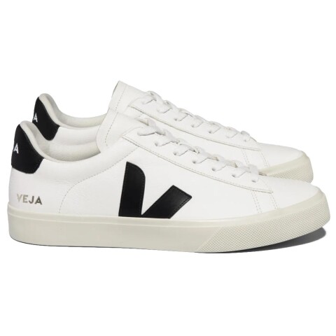 Zapatillas Veja Campo Hombre Blanco