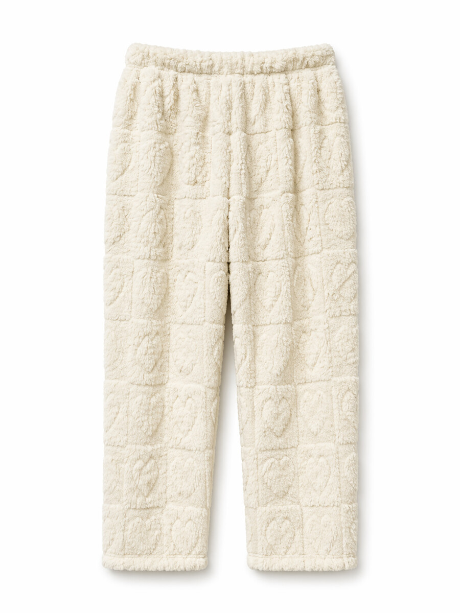 PANTALON PIJAMA ANA - GRIS CLARO 