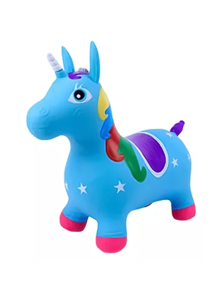 UNICORNIO SALTARIN AZUL