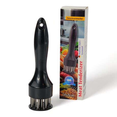 Tiernizador Para Carnes 20 Puntas Acero Inoxidable Sin Color