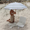 SOMBCOMP Sombrilla De Playa Compacta Sunnylife - Sea Sage Stripe