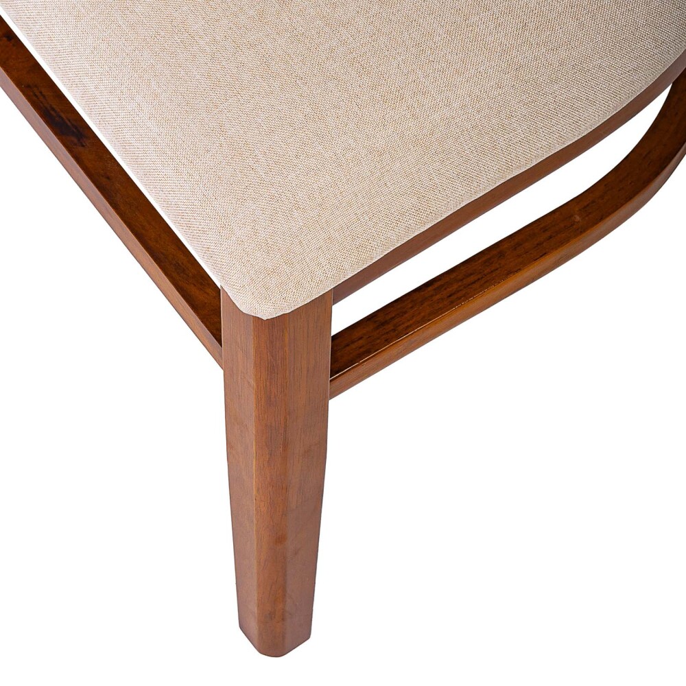 JUEGO DE COMEDOR 1+4 MADERA MARRON HV