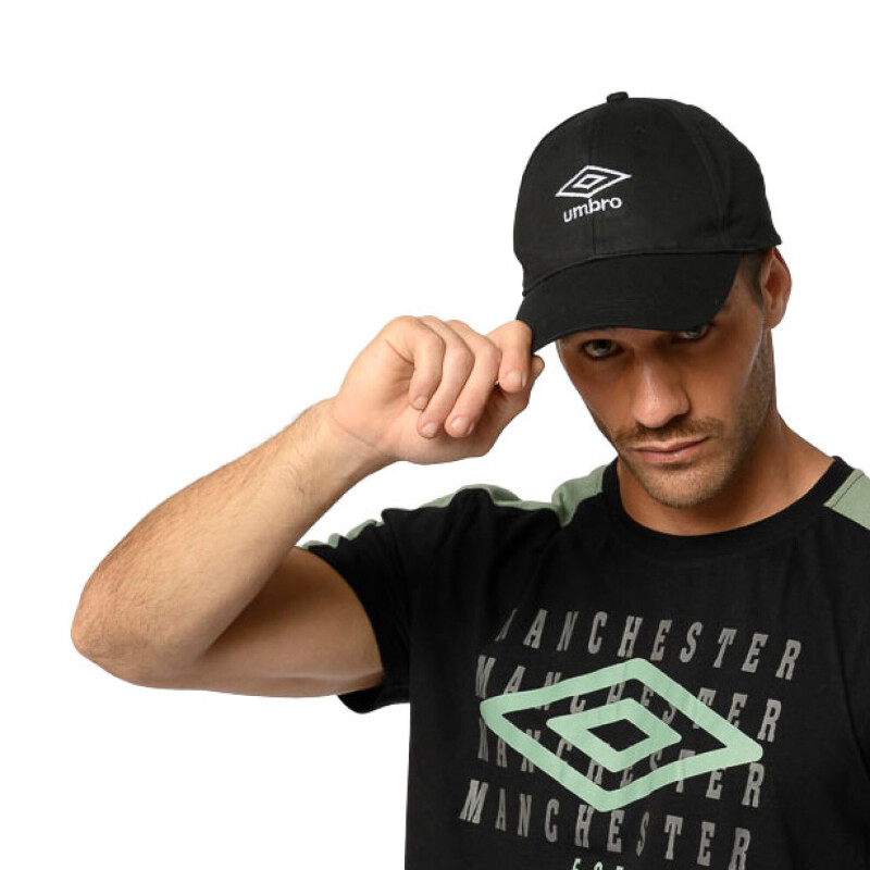 Gorro Umbro Caphat Negro - Blanco