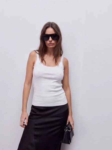 MUSCULOSA D.CASSIN FARAN BLANCO