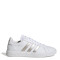Championes de Mujer Adidas Grand Court Base 2.0 Blanco - Plateado