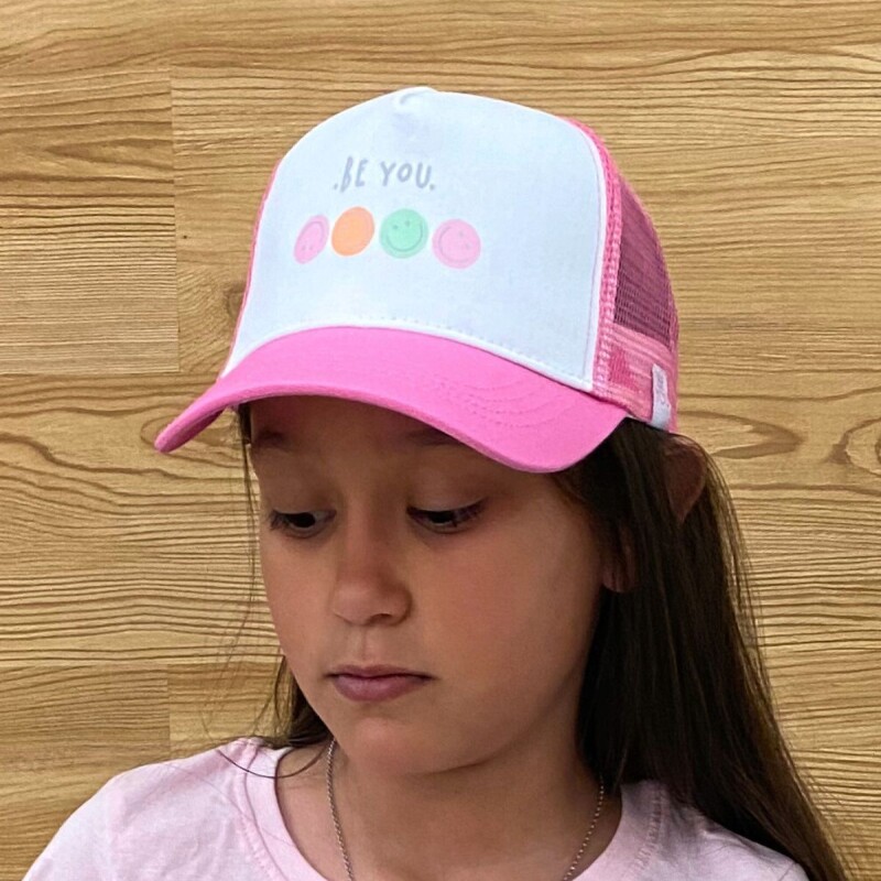 Gorra Be You Rosado/blanco